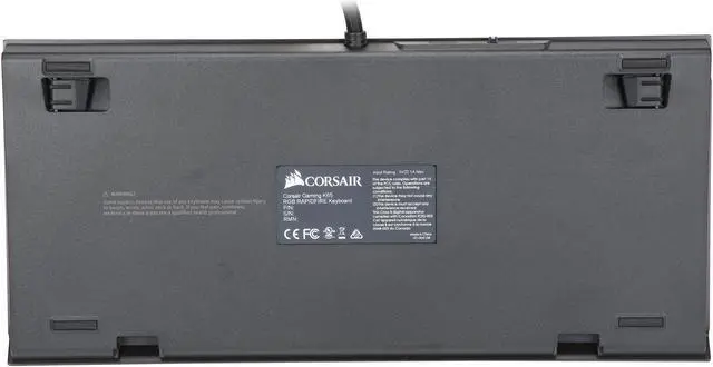 Alt view image 4 of 7 - Certified Refurbished CH-9110014-NA CORSAIR K65 RGB-LED Cherry MX Speed Rapidfire Gaming Mechanical Keyboard