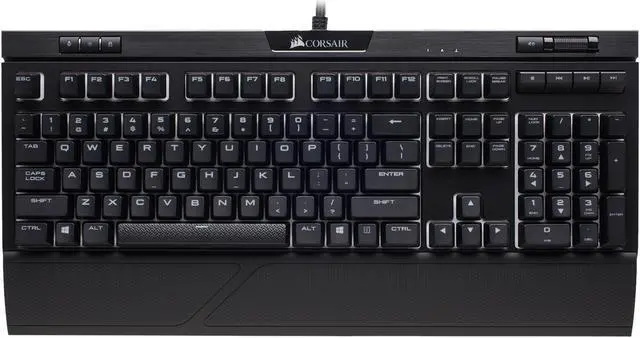 Alt view image 5 of 16 - Corsair STRAFE RGB MK.2 Cherry MX Red Mechanical Gaming Keyboard with RGB LED Backlit - CH-9104110-NA