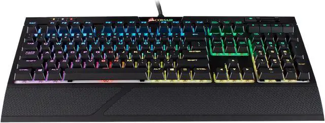Alt view image 6 of 16 - Corsair STRAFE RGB MK.2 Cherry MX Red Mechanical Gaming Keyboard with RGB LED Backlit - CH-9104110-NA