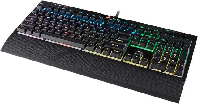 Alt view image 7 of 16 - Corsair STRAFE RGB MK.2 Cherry MX Red Mechanical Gaming Keyboard with RGB LED Backlit - CH-9104110-NA