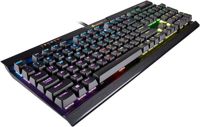 Alt view image 9 of 16 - Corsair K70 RGB MK.2 RAPIDFIRE Cherry MX Speed Mechanical Gaming Keyboard with RGB LED Backlit - CH-9109014-NA