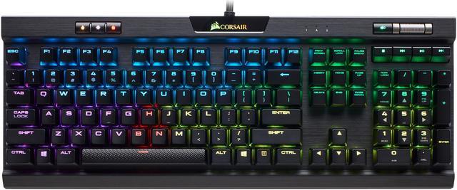 Alt view image 11 of 16 - Corsair K70 RGB MK.2 RAPIDFIRE Cherry MX Speed Mechanical Gaming Keyboard with RGB LED Backlit - CH-9109014-NA
