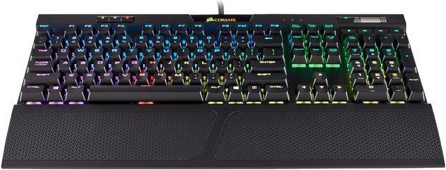 Alt view image 6 of 16 - Corsair K70 RGB MK.2 RAPIDFIRE Cherry MX Speed Mechanical Gaming Keyboard with RGB LED Backlit - CH-9109014-NA