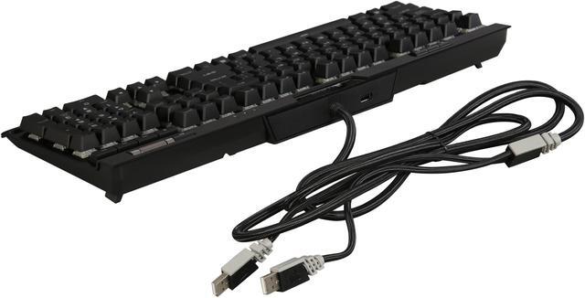 Alt view image 5 of 5 - CORSAIR K70 RGB MK.2 Mechanical Gaming Keyboard - USB Passthrough & Media Controls - Tactile & Clicky - Cherry MX Blue - RGB LED Backlit, CH-9109011-NA