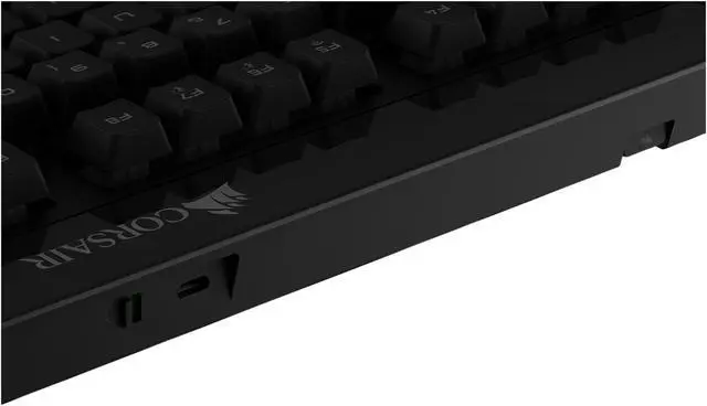 Alt view image 13 of 14 - CORSAIR K57 RGB Wireless Gaming Keyboard - <1ms response time with Slipstream Wireless - Connect with USB dongle, Bluetooth or wired - Individually Backlit RGB Keys, Black