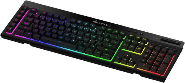 Alt view image 11 of 14 - CORSAIR K57 RGB Wireless Gaming Keyboard - <1ms response time with Slipstream Wireless - Connect with USB dongle, Bluetooth or wired - Individually Backlit RGB Keys, Black