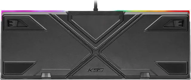 Alt view image 6 of 10 - Corsair K95 RGB Platinum XT Mechanical Gaming Keyboard, Backlit RGB LED, Cherry MX Speed RGB Silver, Black (CH-9127414-NA)