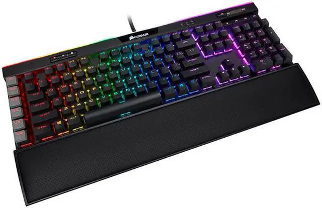 Alt view image 3 of 9 - Corsair CH-9127411-NA K95 RGB PLATINUM XT Gaming Keyboard