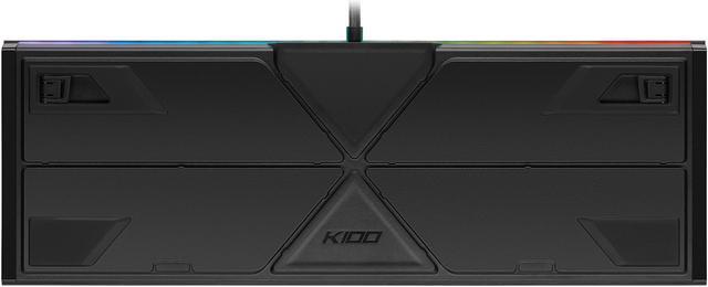 Alt view image 9 of 9 - Corsair K100 RGB Mechanical Gaming Keyboard - CHERRY MX SPEED RGB Silver Keyswitches - AXON Hyper-Processing Technology for 4x Faster Throughput - 44-Zone RGB LightEdge - PBT Double-Shot Keycaps