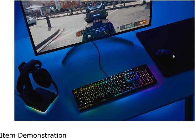 Alt view image 19 of 20 - CORSAIR K60 RGB PRO LOW PROFILE Mechanical Gaming Keyboard, Backlit RGB LED, CHERRY MX Low Profile SPEEDKeyswitches, Black