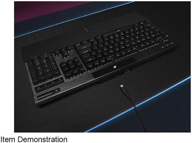 Alt view image 12 of 15 - Corsair K70 RGB PRO Mechanical Gaming Keyboard - Cherry MX Speed Switches, PBT DOUBLE SHOT PRO Keycaps - Black