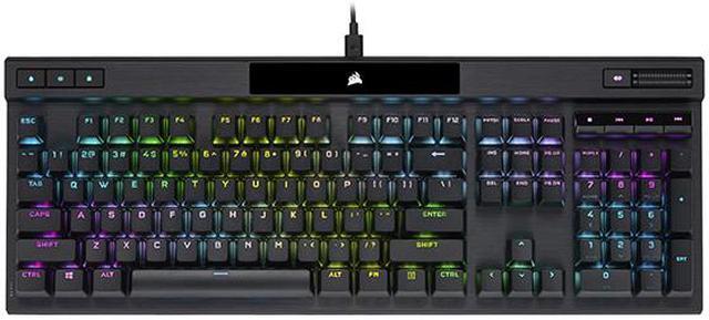 Alt view image 5 of 15 - Corsair K70 RGB PRO Mechanical Gaming Keyboard - Cherry MX Speed Switches, PBT DOUBLE SHOT PRO Keycaps - Black