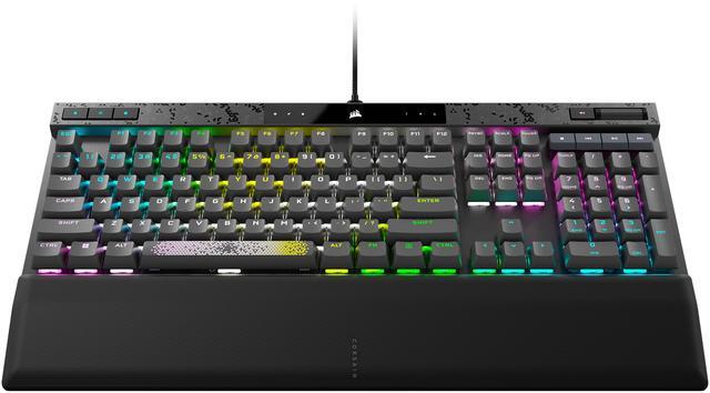 Main image of CORSAIR K70 MAX RGB Magnetic-Mechanical Gaming Keyboard - Adjustable CORSAIR MGX Switches, Dedicated Media Controls, CORSAIR AXON, Aluminum Frame - Steel Gray