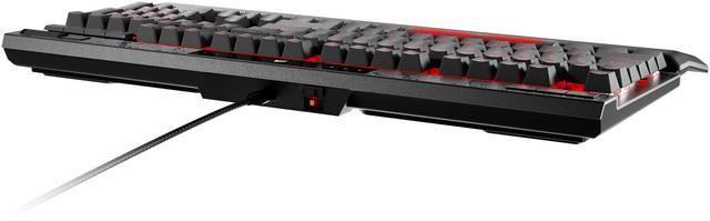 Alt view image 13 of 20 - CORSAIR K70 MAX RGB Magnetic-Mechanical Gaming Keyboard - Adjustable CORSAIR MGX Switches, Dedicated Media Controls, CORSAIR AXON, Aluminum Frame - Steel Gray