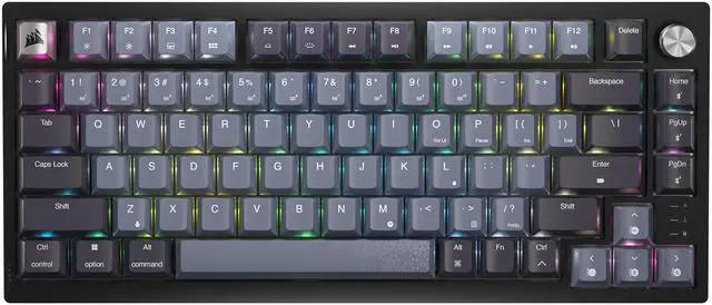Main image of CORSAIR K65 PLUS WIRELESS 75% RGB Mechanical Gaming Keyboard - Pre-Lubricated CORSAIR MLX Red Linear Switches - 2.4GHz Wireless - Bluetooth®