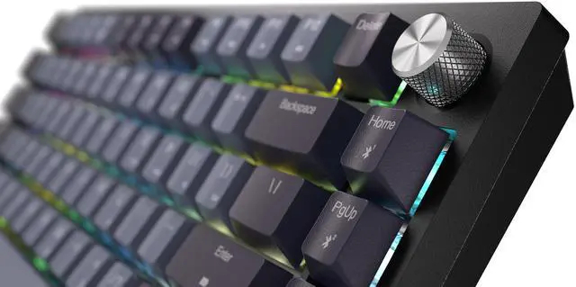 Alt view image 4 of 20 - CORSAIR K65 PLUS WIRELESS 75% RGB Mechanical Gaming Keyboard - Pre-Lubricated CORSAIR MLX Red Linear Switches - 2.4GHz Wireless - Bluetooth®