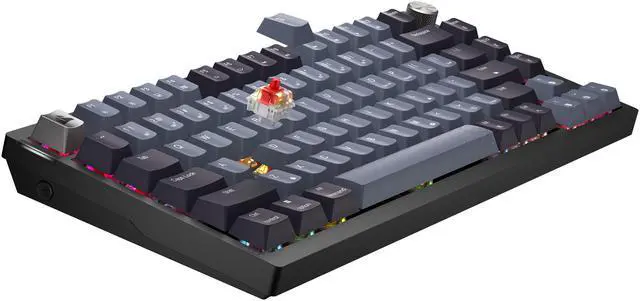 Alt view image 5 of 20 - CORSAIR K65 PLUS WIRELESS 75% RGB Mechanical Gaming Keyboard - Pre-Lubricated CORSAIR MLX Red Linear Switches - 2.4GHz Wireless - Bluetooth®