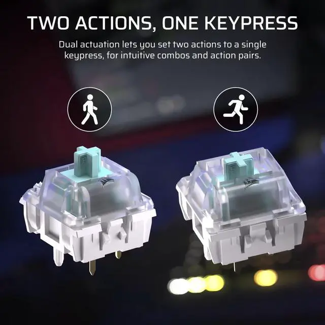 Alt view image 12 of 14 - CORSAIR K70 PRO TKL Hall Effect Programmable Keyboard - CORSAIR MGX Hyperdrive magnetic Switches - Hall Effect - Rapid trigger - 8000Hz hyper-pollin