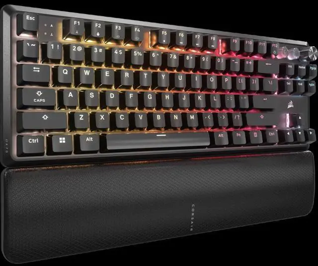 Alt view image 2 of 14 - CORSAIR K70 PRO TKL Hall Effect Programmable Keyboard - CORSAIR MGX Hyperdrive magnetic Switches - Hall Effect - Rapid trigger - 8000Hz hyper-pollin