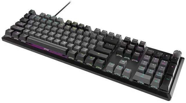 Alt view image 3 of 3 - Corsair K70 CORE RGB Mechanical Gaming Keyboard - Steel Grey (Revival Series) - MLX Red linear switches - Refurbished