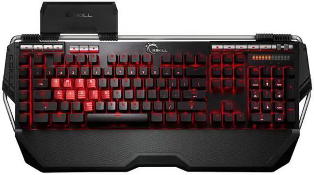 Alt view image 2 of 6 - G.SKILL RIPJAWS KM780 MX Mechanical Gaming Keyboard - Cherry MX Brown with Gaming Keycaps