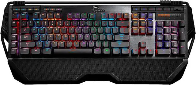 Alt view image 3 of 4 - G.SKILL RIPJAWS KM780R RGB Mechanical Gaming Keyboard - Cherry MX Brown