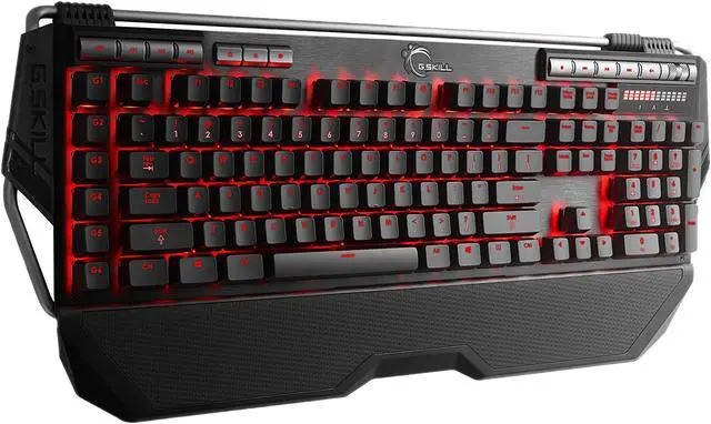 Alt view image 2 of 5 - G.SKILL RIPJAWS KM780R MX Mechanical Gaming Keyboard - Cherry MX Blue