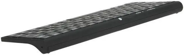 Alt view image 3 of 6 - Spider E-BTKB-B001 Black Bluetooth Wireless Ultra Slim Keyboard