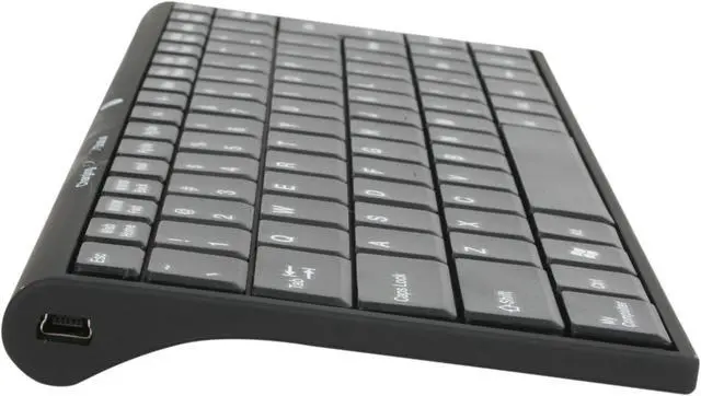 Alt view image 4 of 6 - Spider E-BTKB-B001 Black Bluetooth Wireless Ultra Slim Keyboard