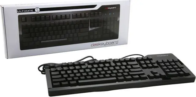 Alt view image 5 of 5 - Das Keyboard DASK3ULTMS1 Black USB Wired Standard Model S Ultimate Keyboard