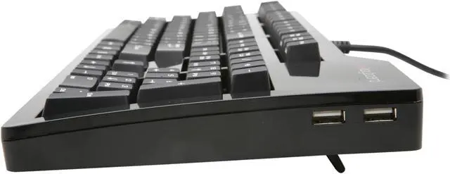 Alt view image 3 of 5 - Das Keyboard DASK3PROMS1SI Black USB Wired Standard Model S Professional Silent Keyboard