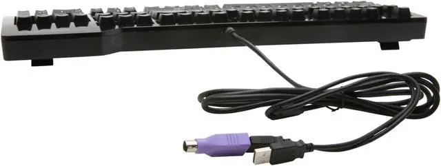 Alt view image 4 of 5 - Das Keyboard DASK3PROMS1SI Black USB Wired Standard Model S Professional Silent Keyboard