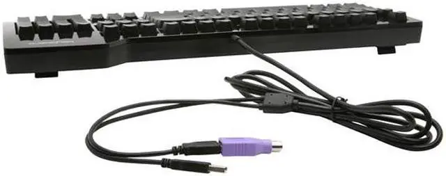 Alt view image 4 of 5 - Das Keyboard DASK3ULTMS1SI Black USB Wired Standard Model S Ultimate Silent Keyboard