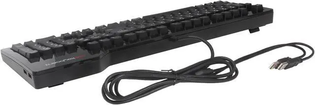 Alt view image 3 of 4 - Das Keyboard Professional S for Mac DASK3PROMS1MACCLI Black 104 Normal Keys USB 2.0 Wired Keyboard - MX Blue