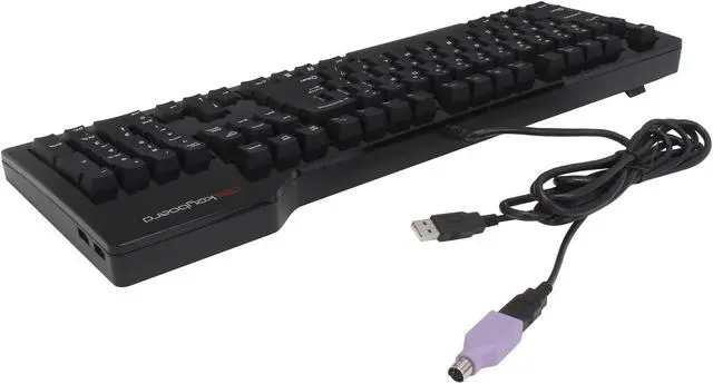 Alt view image 3 of 4 - Das Keyboard Professional S DASK3MKPRORED Black 104 Normal Keys USB 2.0 Wired Gaming Keyboard - MX Red