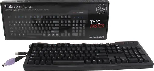 Alt view image 4 of 4 - Das Keyboard Professional S DASK3MKPRORED Black 104 Normal Keys USB 2.0 Wired Gaming Keyboard - MX Red