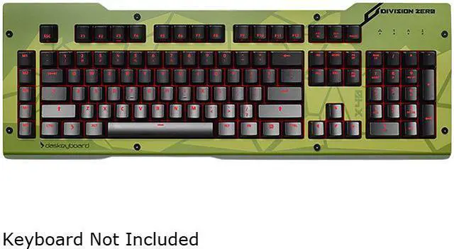 Main image of Das Keyboard X40 Pro Gaming Mechanical Keyboard Aluminum Top Panel Cover - Stryker, Olive (Keyboard not Included)