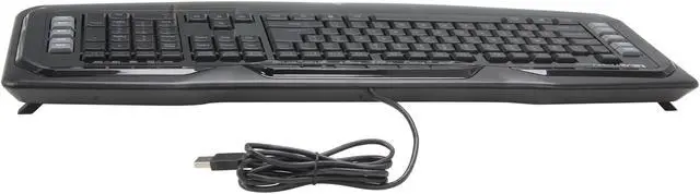 Alt view image 3 of 5 - AZIO KB555U Levetron Keyboard
