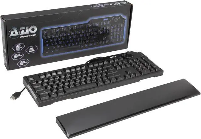 Alt view image 4 of 4 - AZIO KB501 L70 Backlit Gaming Keyboard