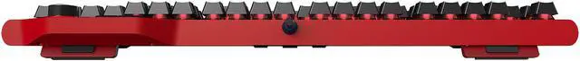 Alt view image 5 of 6 - Azio MGK L80 Mechanical Gaming Keyboard (Brown K-Switch / Red Backlight)