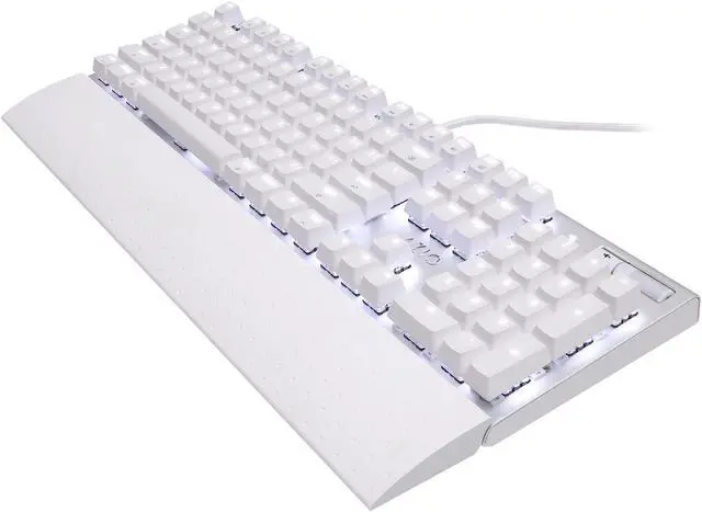 Alt view image 4 of 5 - MK Mac USB Backlit Mechanical Keyboard Wired (Brown Switch / White Backlight)