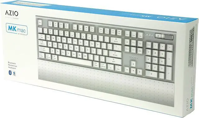 Alt view image 4 of 4 - MK Mac Bluetooth Mechanical Keyboard (Kailh Brown Switch)