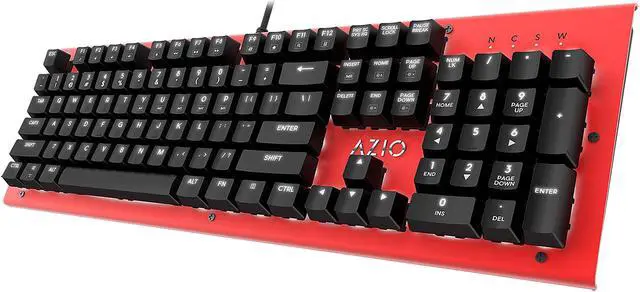 Main image of AZIO MK HUE Red USB Backlit Mechanical Keyboard