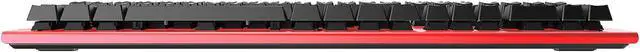 Alt view image 4 of 6 - AZIO MK HUE Red USB Backlit Mechanical Keyboard
