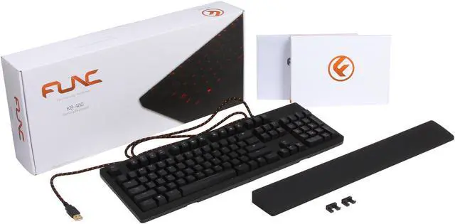 Alt view image 4 of 4 - Func FUNC-KB-460-US KB-460 Mechanical Keyboard with Cherry MX Red Switches