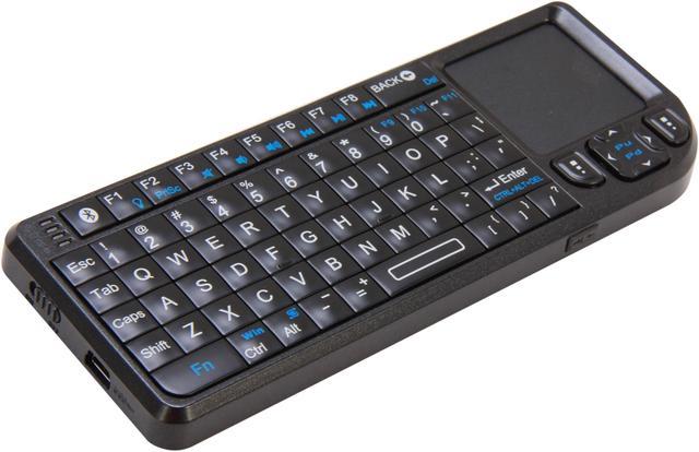 VisionTek Candyboard 900335 Black 69 Normal Keys Bluetooth Wireless Mini  Keyboard