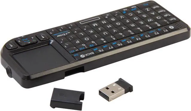 Alt view image 3 of 6 - VisionTek Candyboard 900335 Black 69 Normal Keys Bluetooth Wireless Mini Keyboard