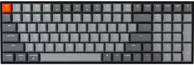 Main image of Keychron K4 Bluetooth/USB-C Keyboard - RGB Backlit - Gateron Brown - Mac and Windows