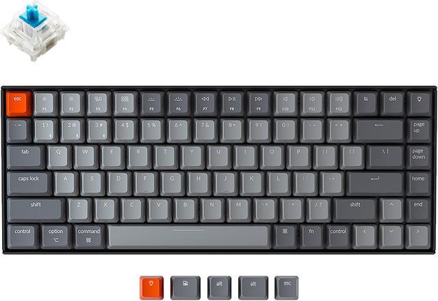 Keychron K2 Keyboard V2 - Gateron Blue - RGB - Newegg.ca