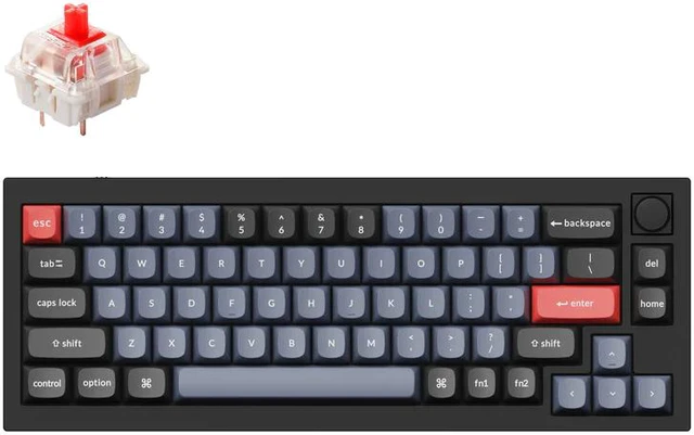 Keyboard Sf Keychron Q2 Mechanical Keyboard SF Layout RGB - Hotswap - with Knob ...
